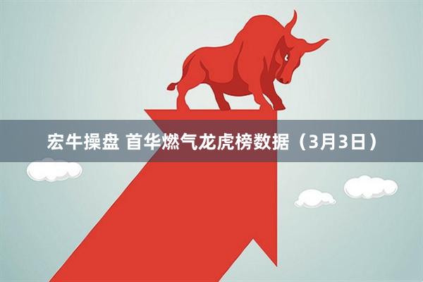 宏牛操盘 首华燃气龙虎榜数据（3月3日）