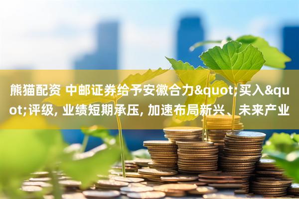 熊猫配资 中邮证券给予安徽合力"买入"评级, 业绩短期承压, 加速布局新兴、未来产业