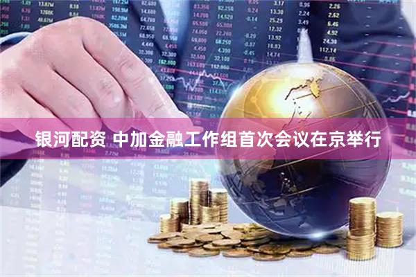 银河配资 中加金融工作组首次会议在京举行