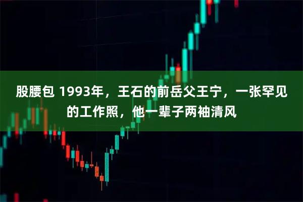 股腰包 1993年，王石的前岳父王宁，一张罕见的工作照，他一辈子两袖清风